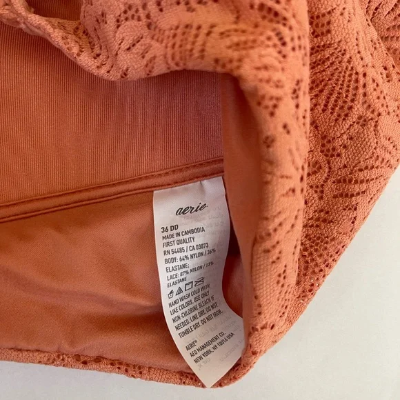 Aerie Women’s Sunnie Bloom Lace Wireless bra sz 36DD - Picture 5 of 5